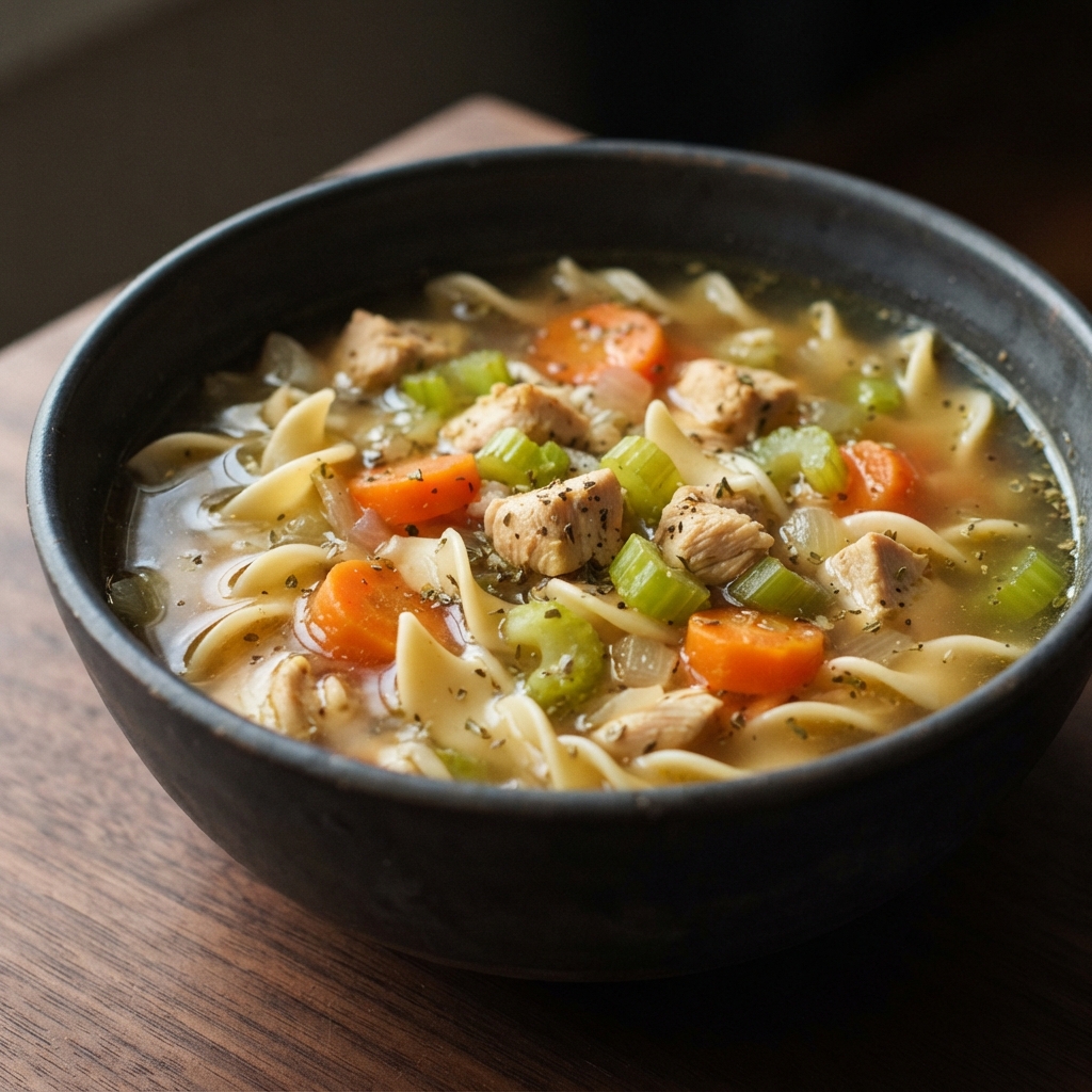 Fast Weeknight Chicken Noodle Soup