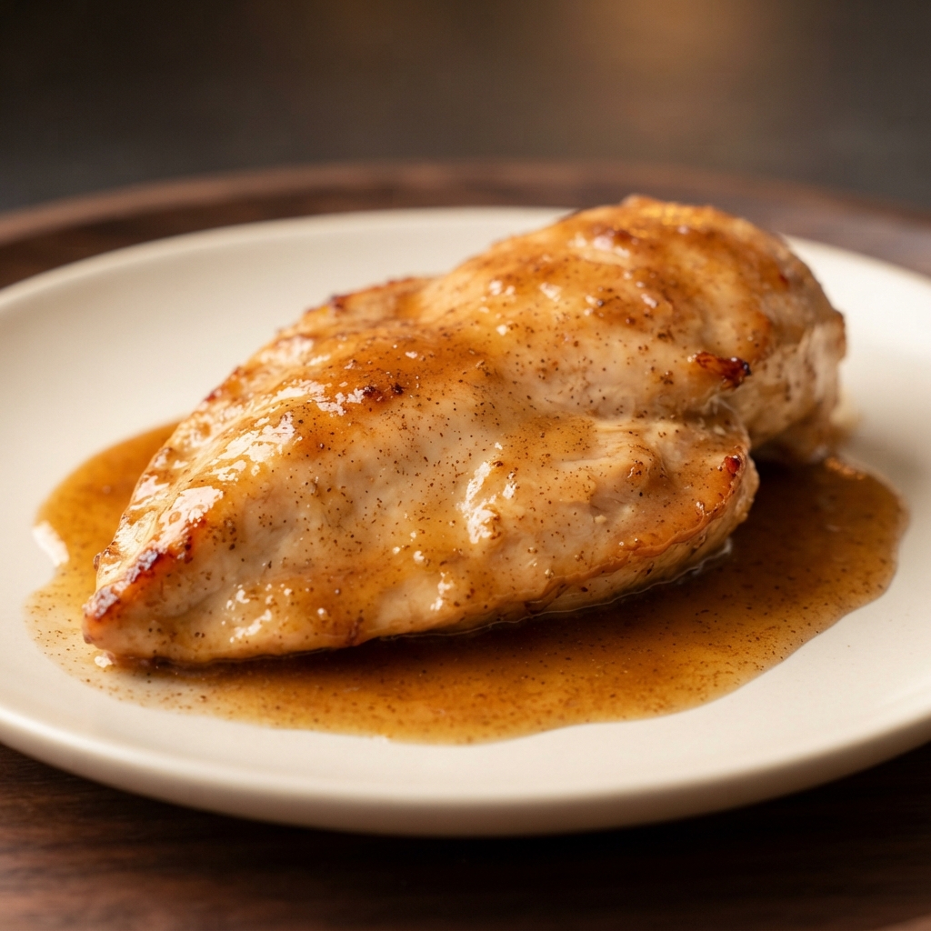 Baked Apple Cider Chicken Breasts
