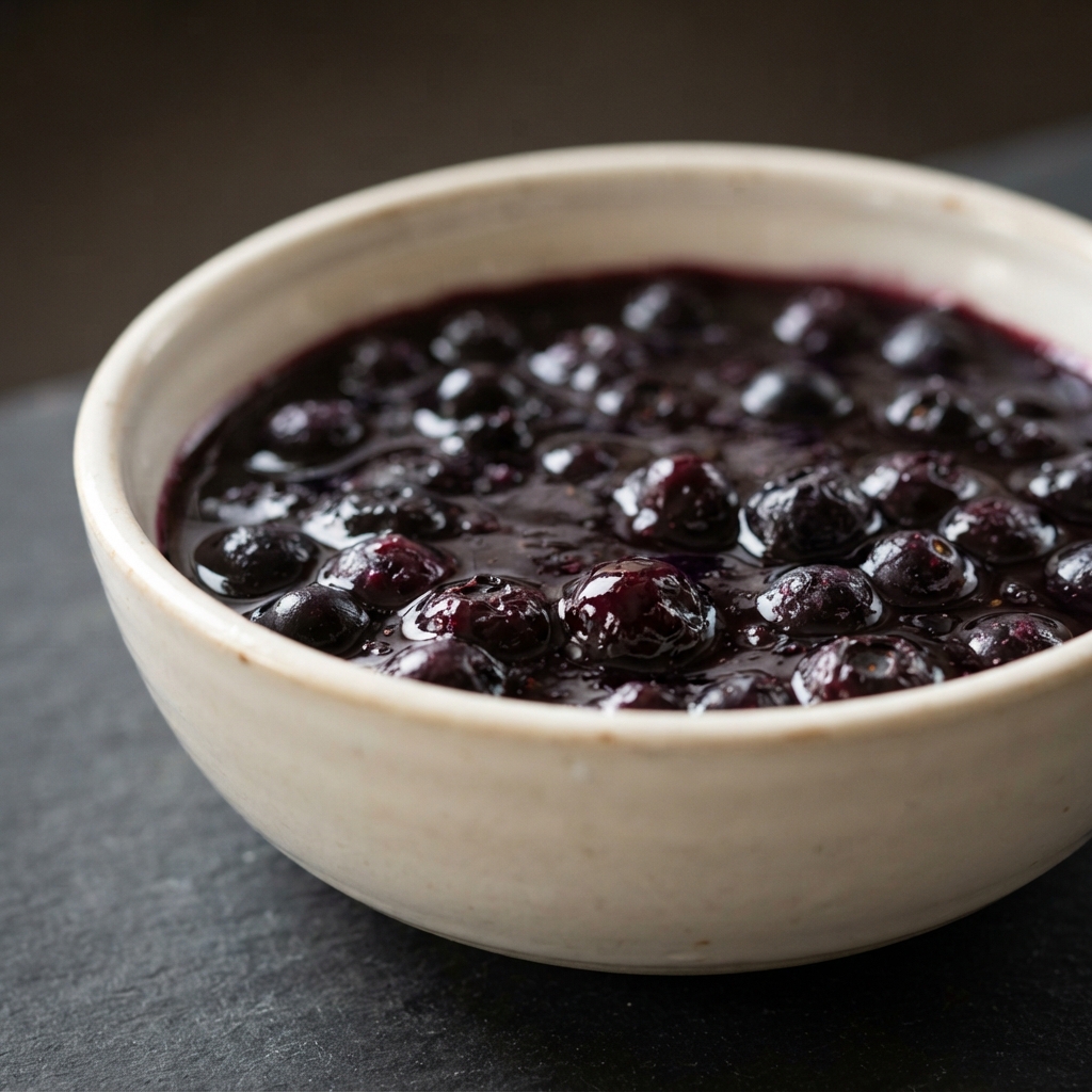 Quick Blueberry Topping