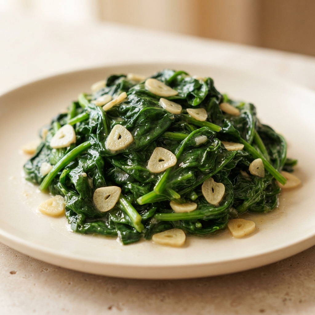 Garlic Spinach