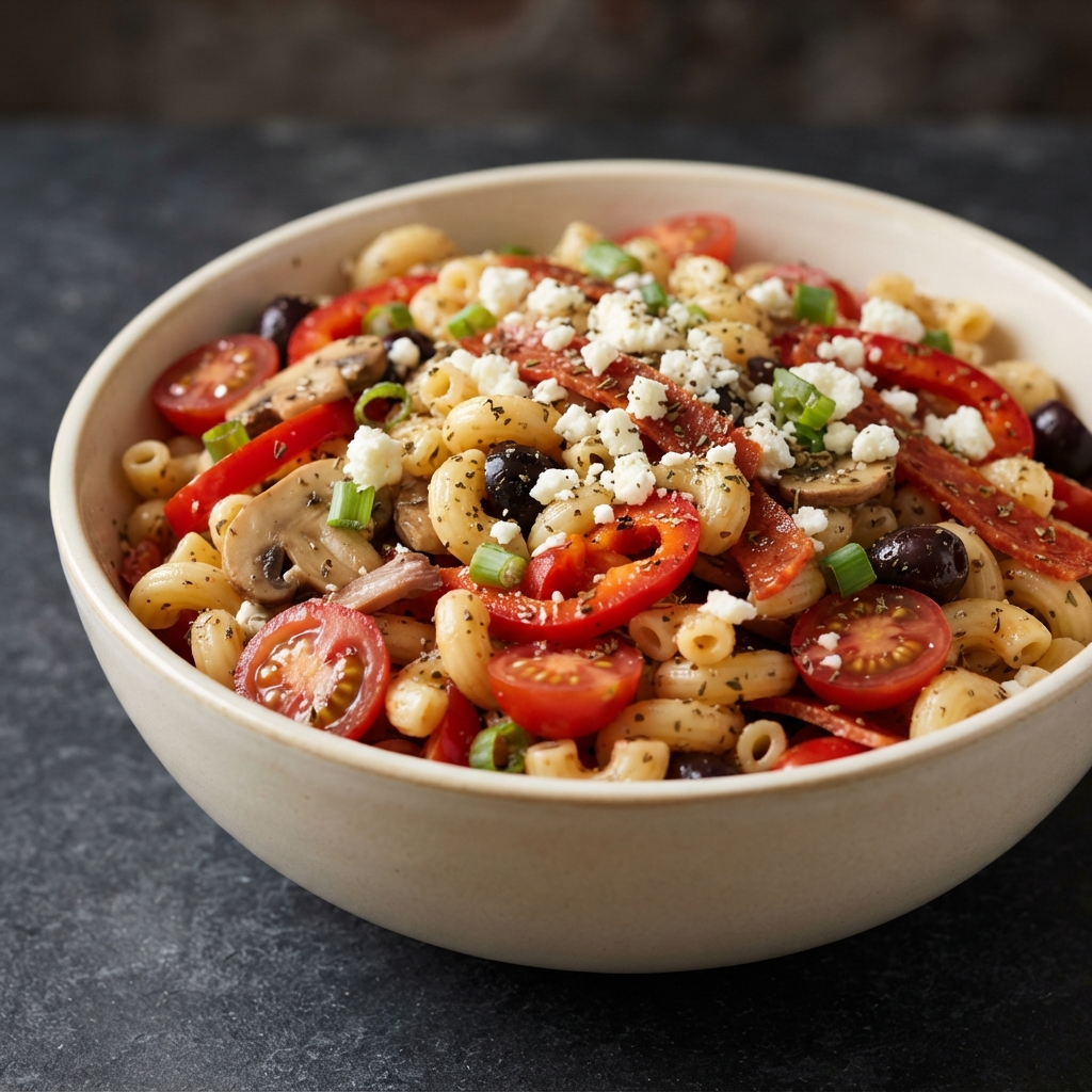 A Great Greek Pasta Salad
