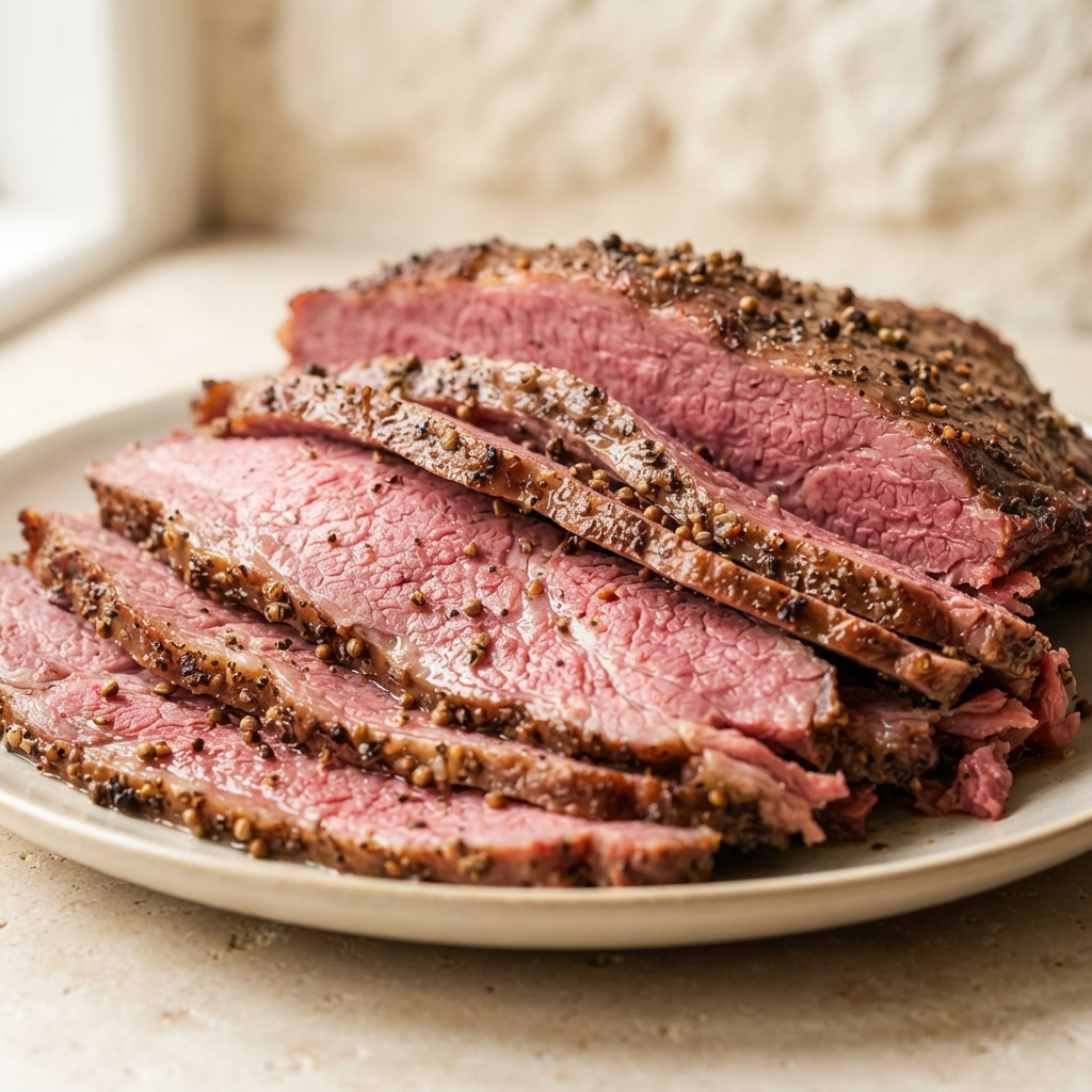 Slow-Cooker Corned Beef for Deli-Style Sandwiches