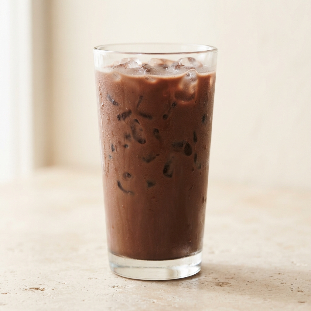 Iced Mocha with Extra Chocolate