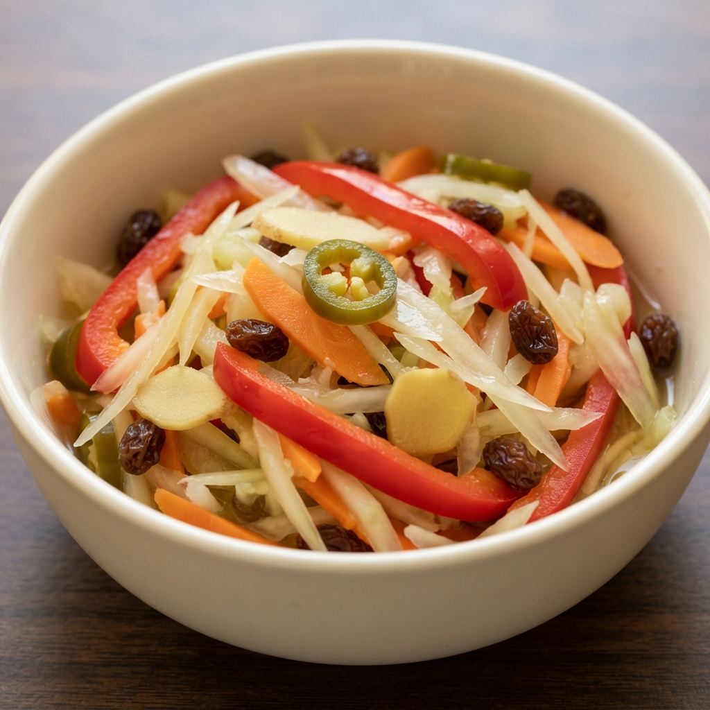 Atsara (Green Papaya Pickle Relish)