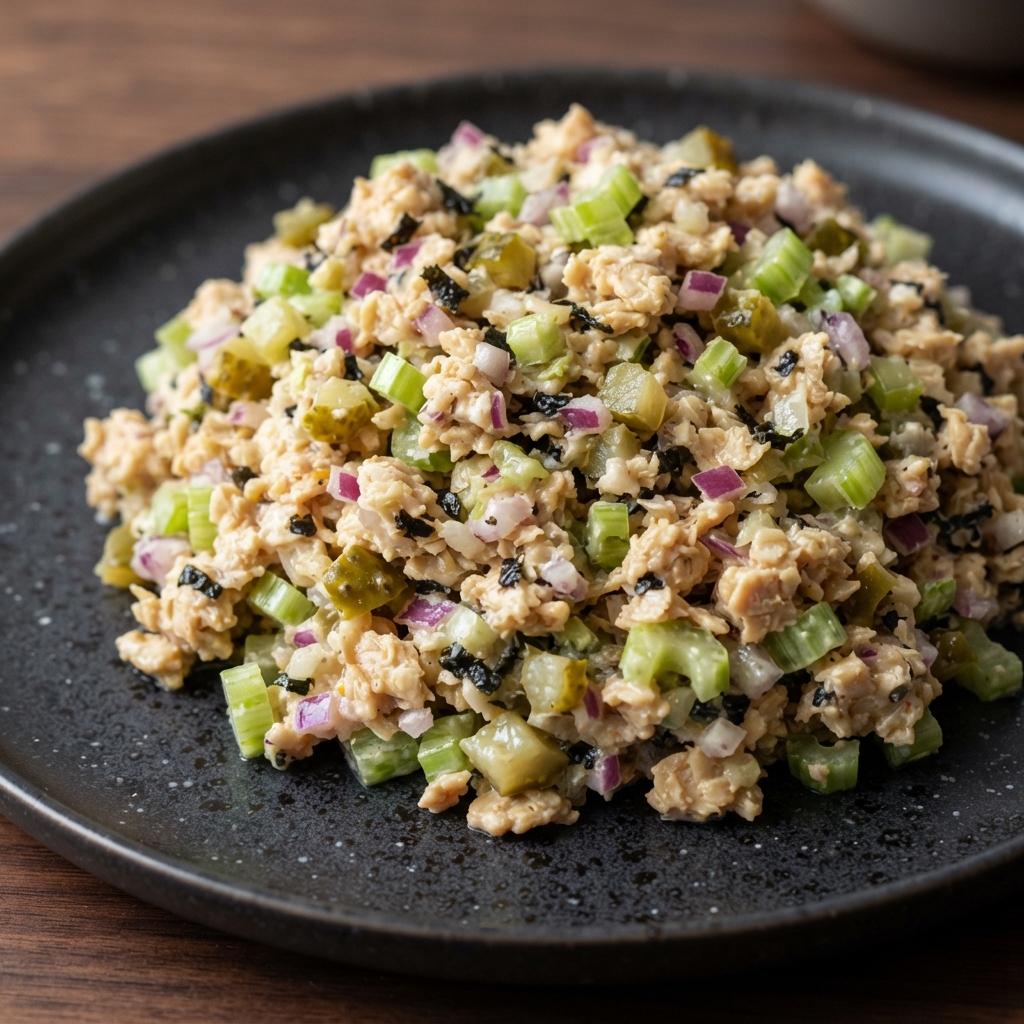 Tempeh “Tuna” Style Salad