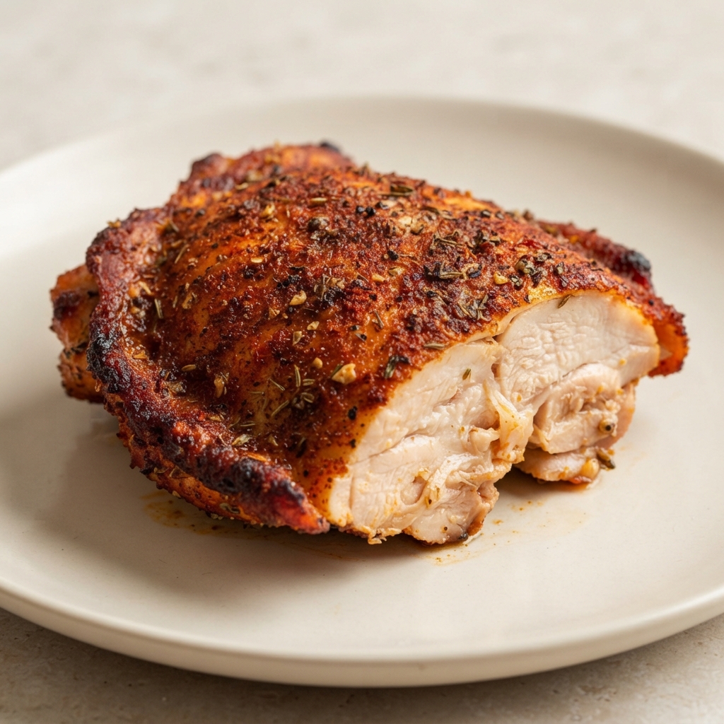 Cherry-Smoked Chicken Thighs
