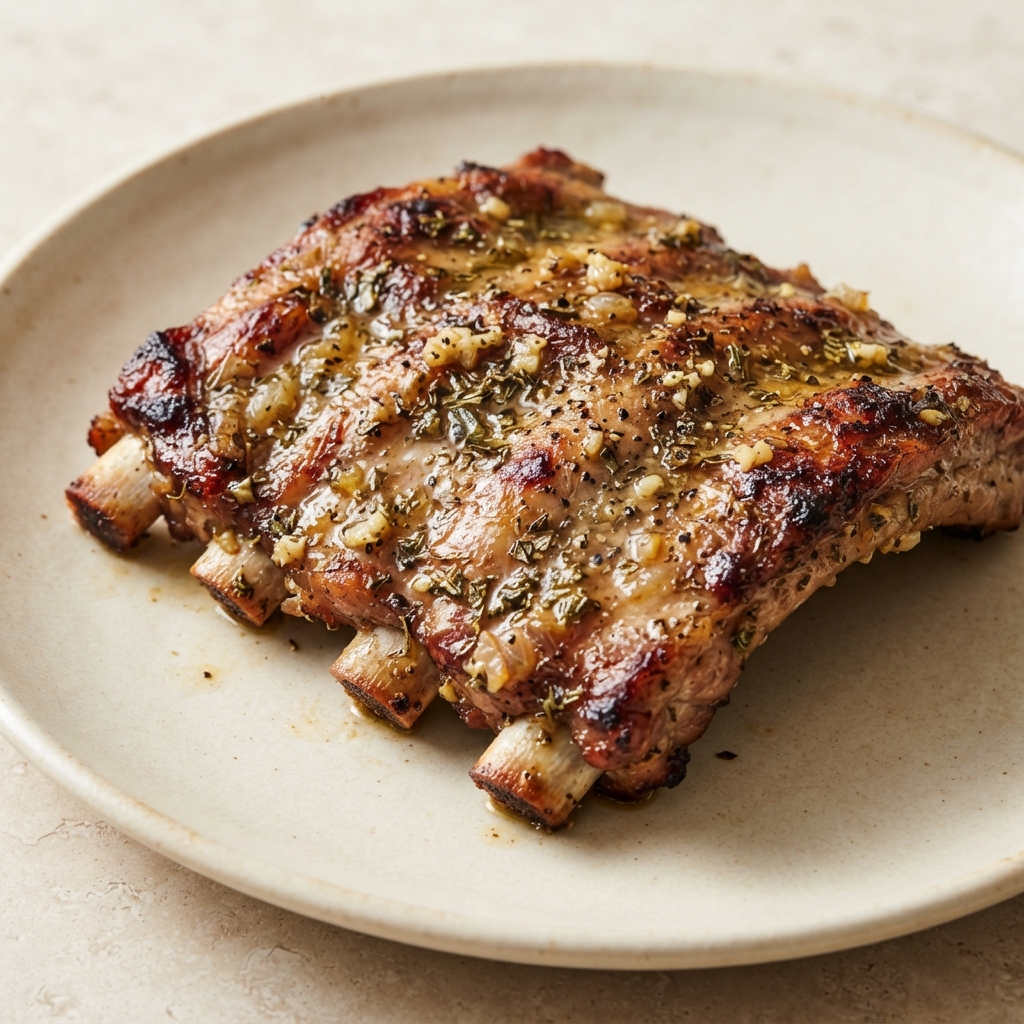 Lemon-Oregano Greek Baby Back Ribs