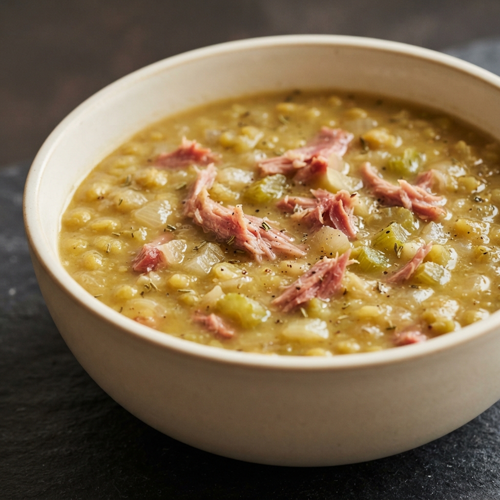Instant Pot Split Pea Soup with Ham Hock