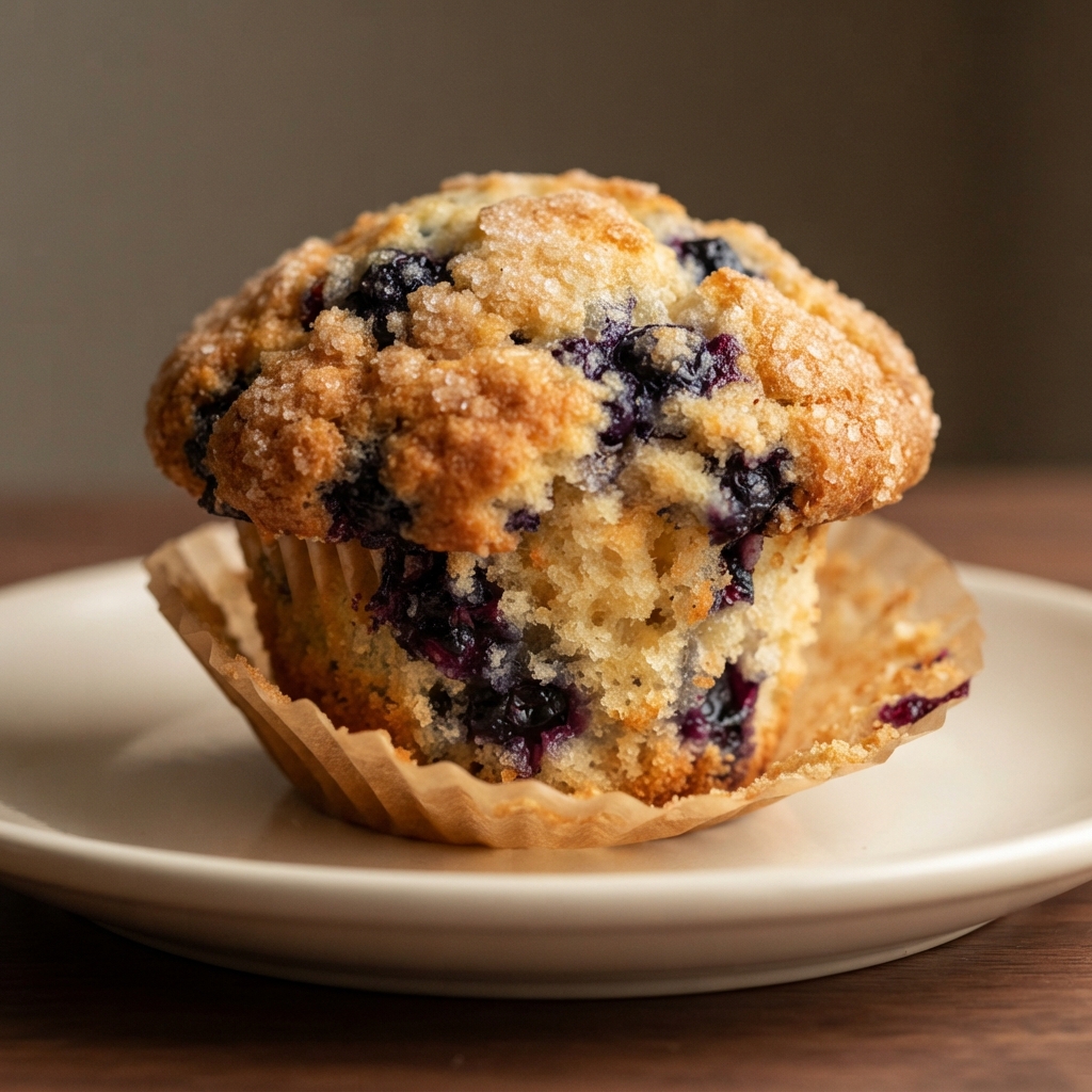 Blueberry Muffins in the Jordan Marsh Tradition