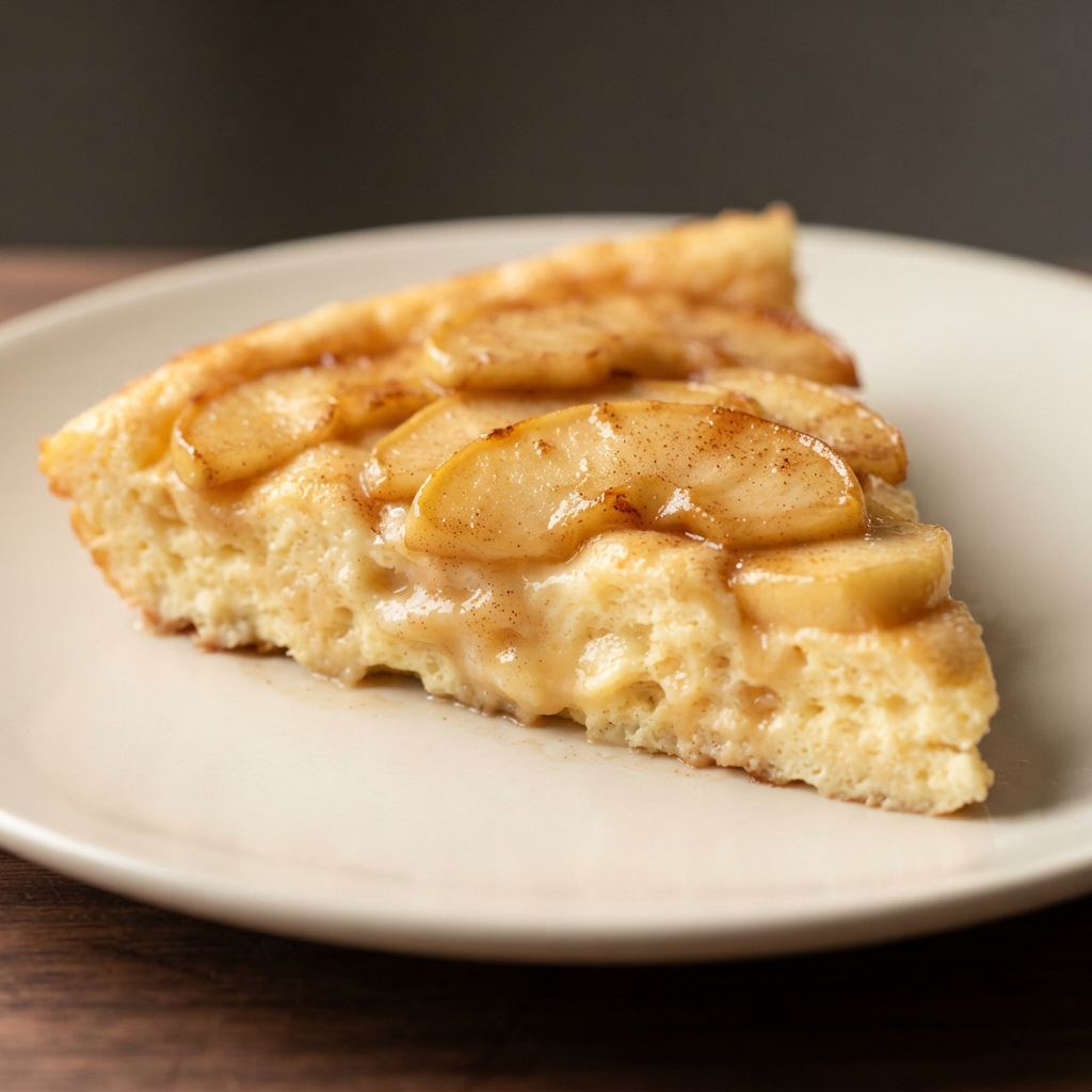 Airy Baked Apple Omelet