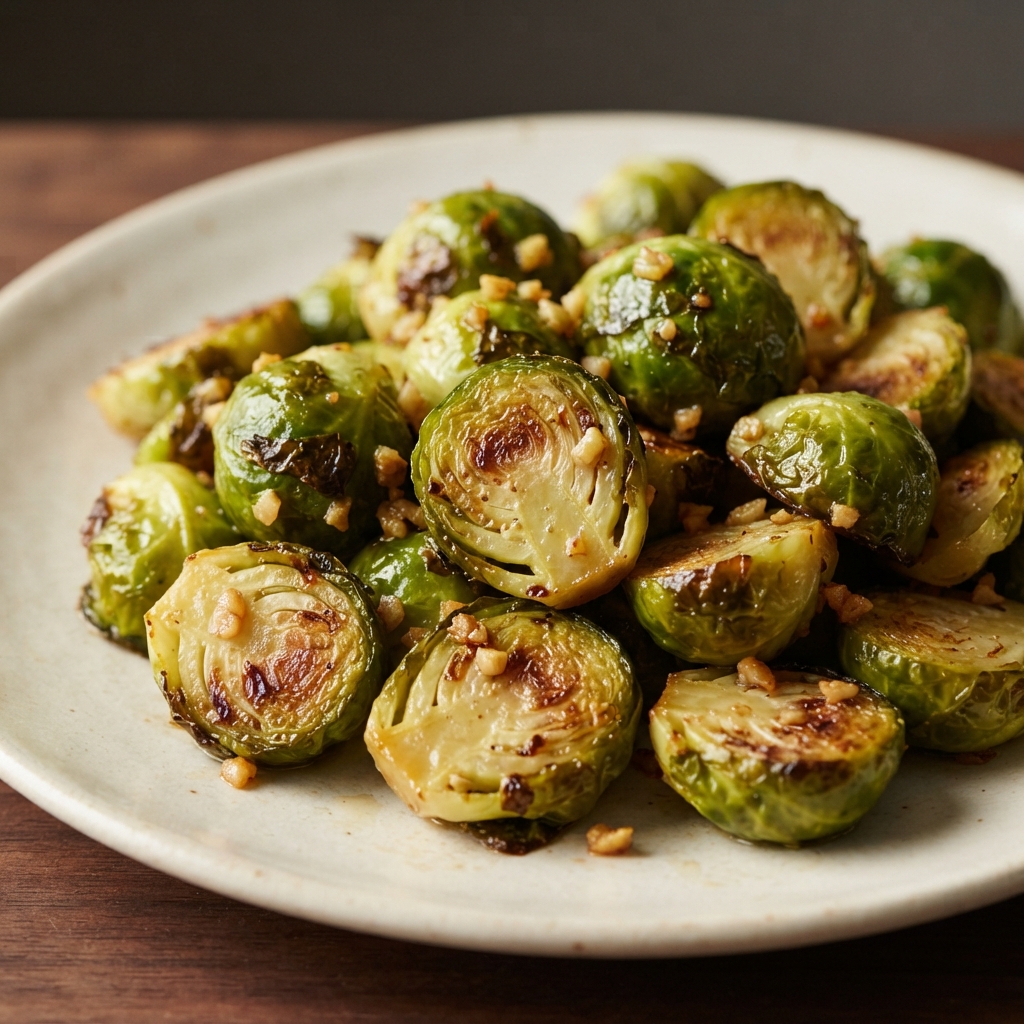 Pan-Roasted Brussels Sprouts