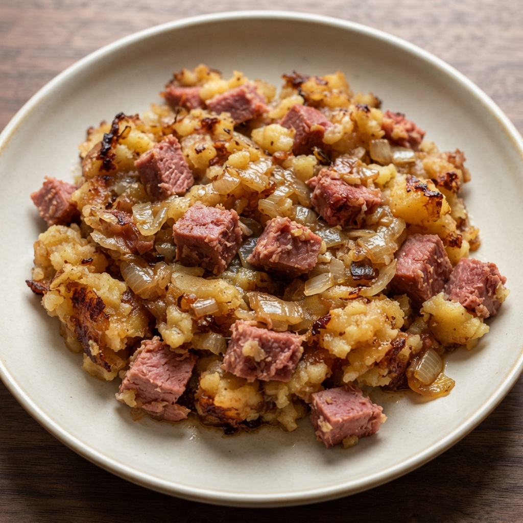 Hearty Corned Beef Hash with Potatoes
