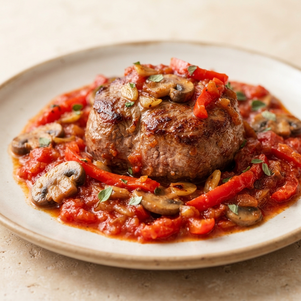 Chef John's Pizzaiola-Style Beef Medallions