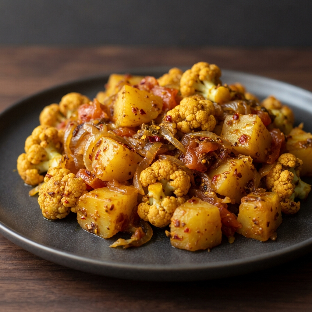Aloo Gobi: Indian-Style Potatoes and Cauliflower