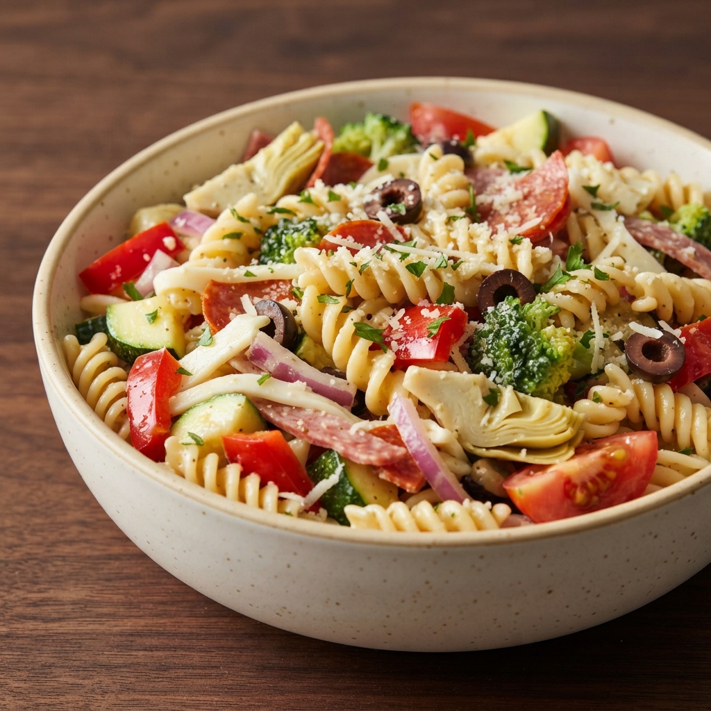 Sunshine Rotini Pasta Salad