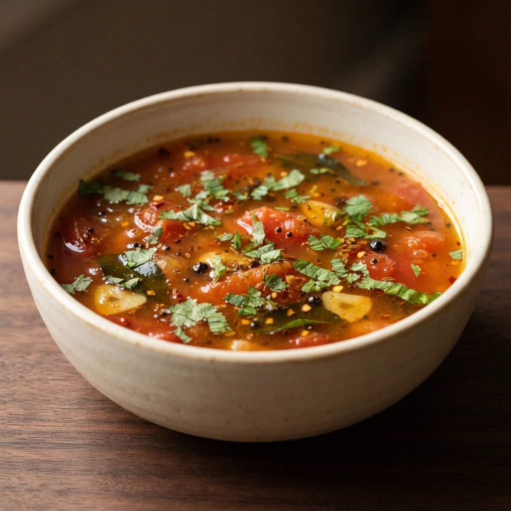 Spiced Tomato Rasam