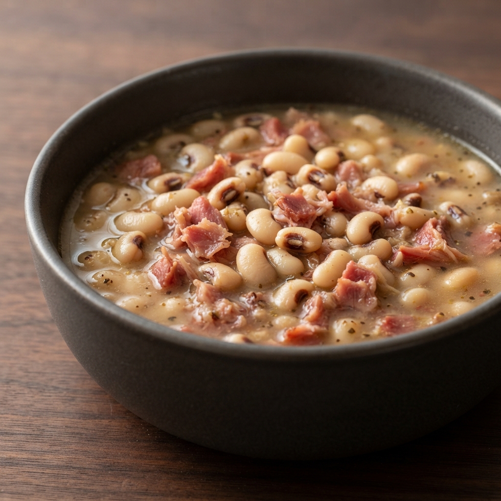 Smoky Ham Hocks with Black‑Eyed Peas