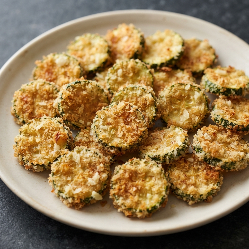 Crispy Air-Fried Zucchini Chips