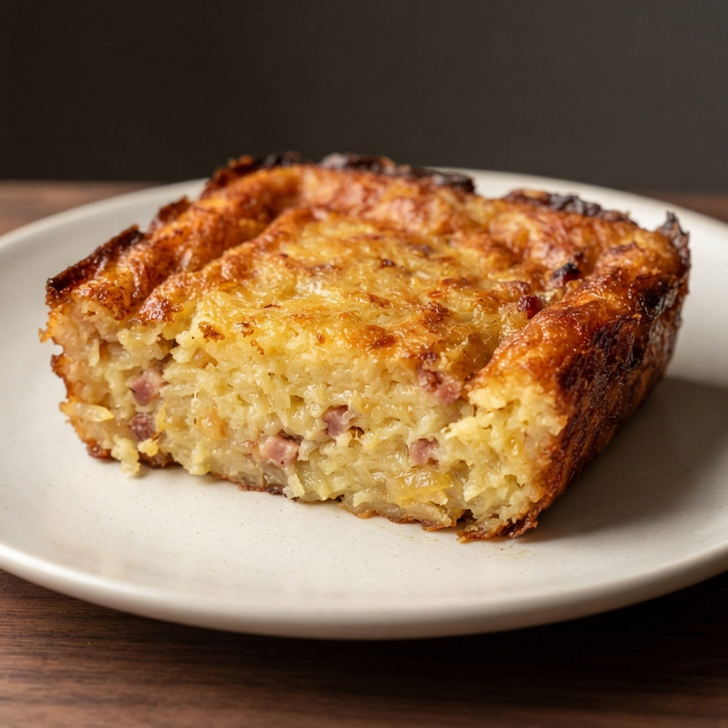 Traditional Lithuanian Potato Kugelis
