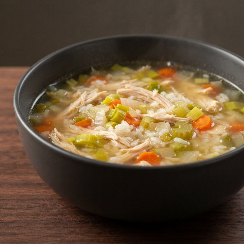 Comforting Chicken and Rice Soup
