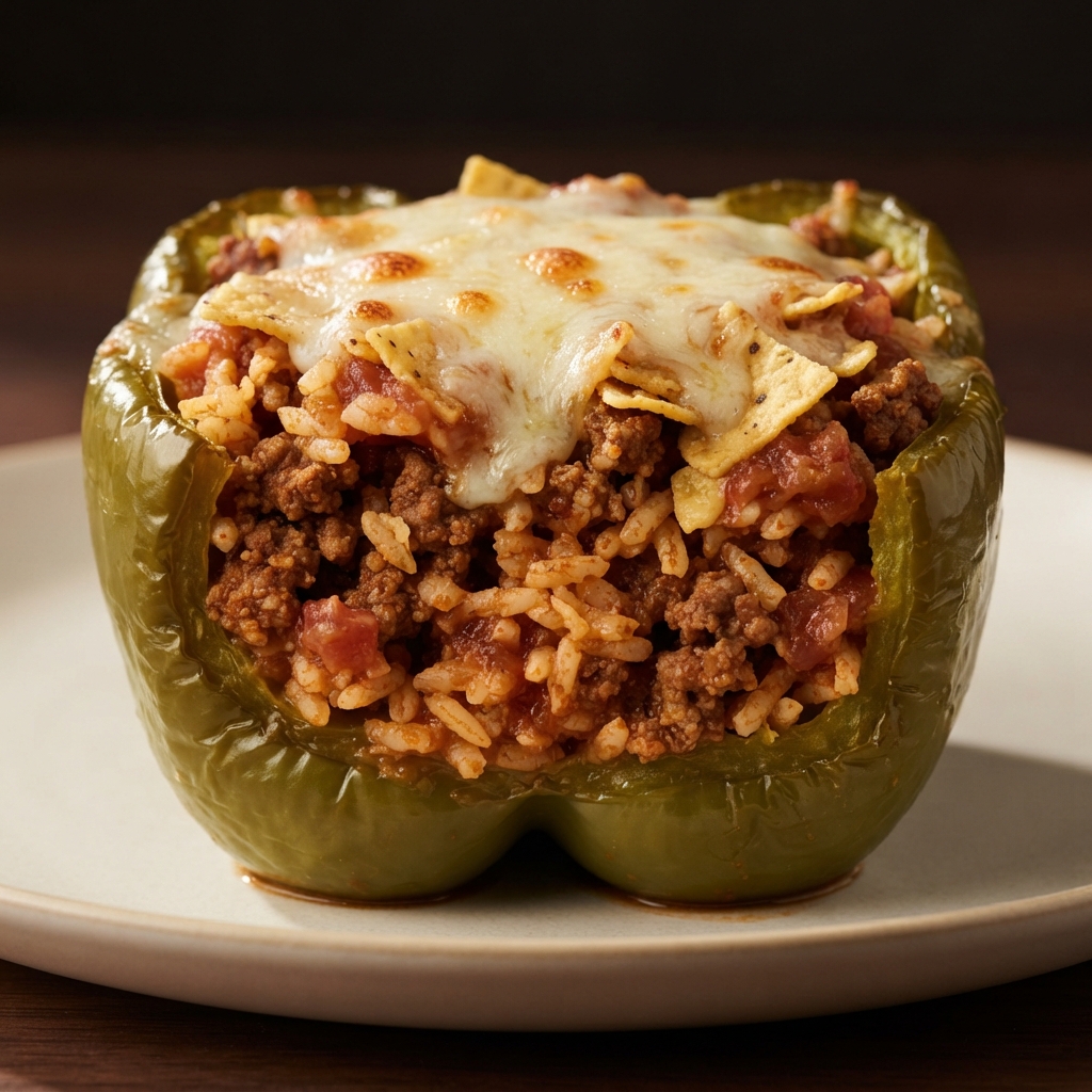 Taco-Style Stuffed Bell Peppers