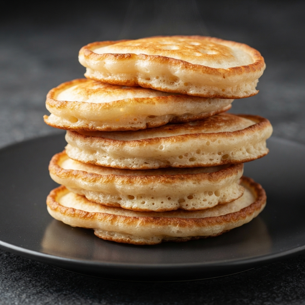 Oladi (Russian Kefir Pancakes)