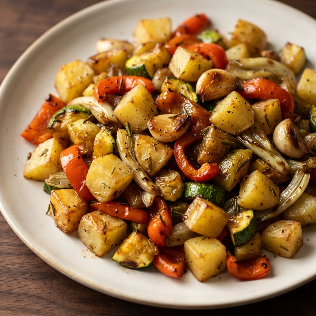 Roasted Mediterranean Vegetables Medley