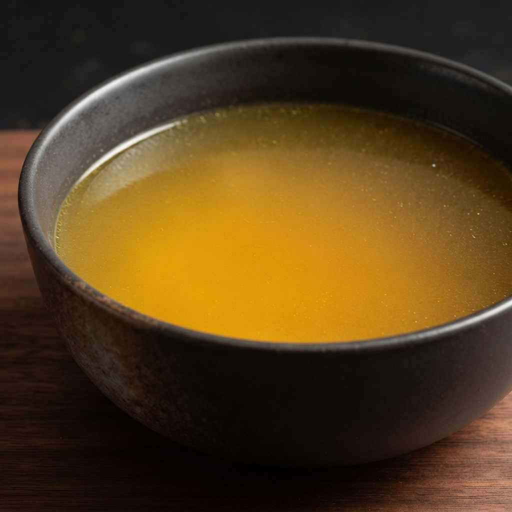 Pressure Cooker Bone Broth with Turmeric and Ginger