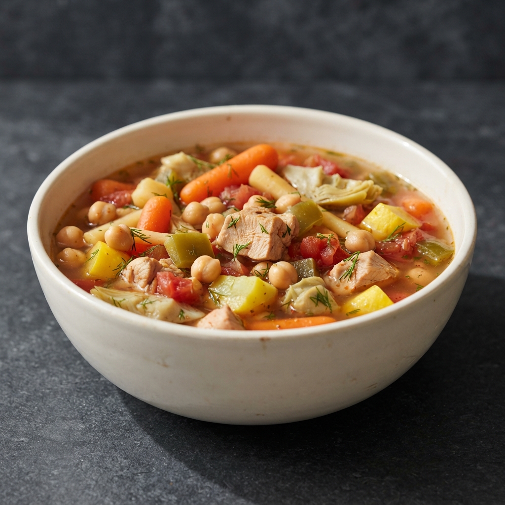 Crockpot Turkey with Hearty Vegetables