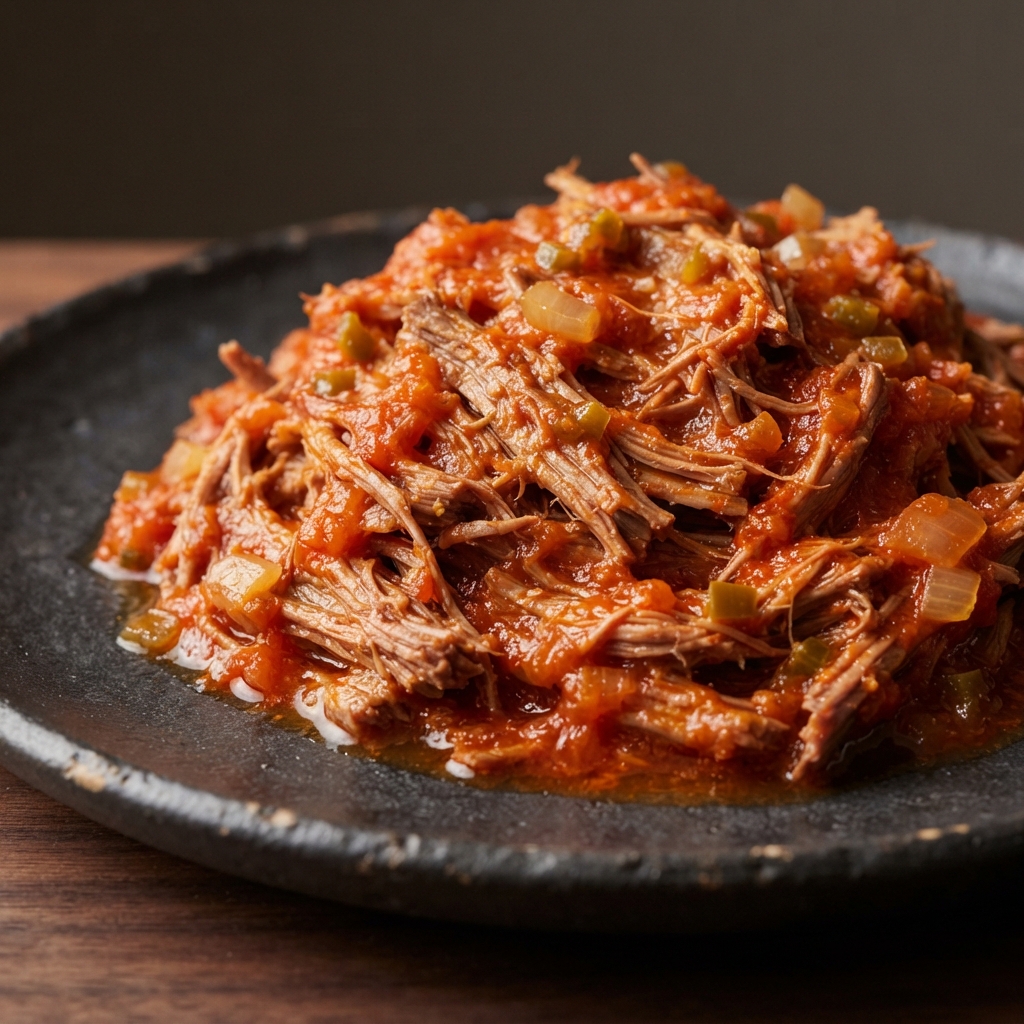 Lengua in Tomato-Jalapeño Sauce (Beef Tongue)