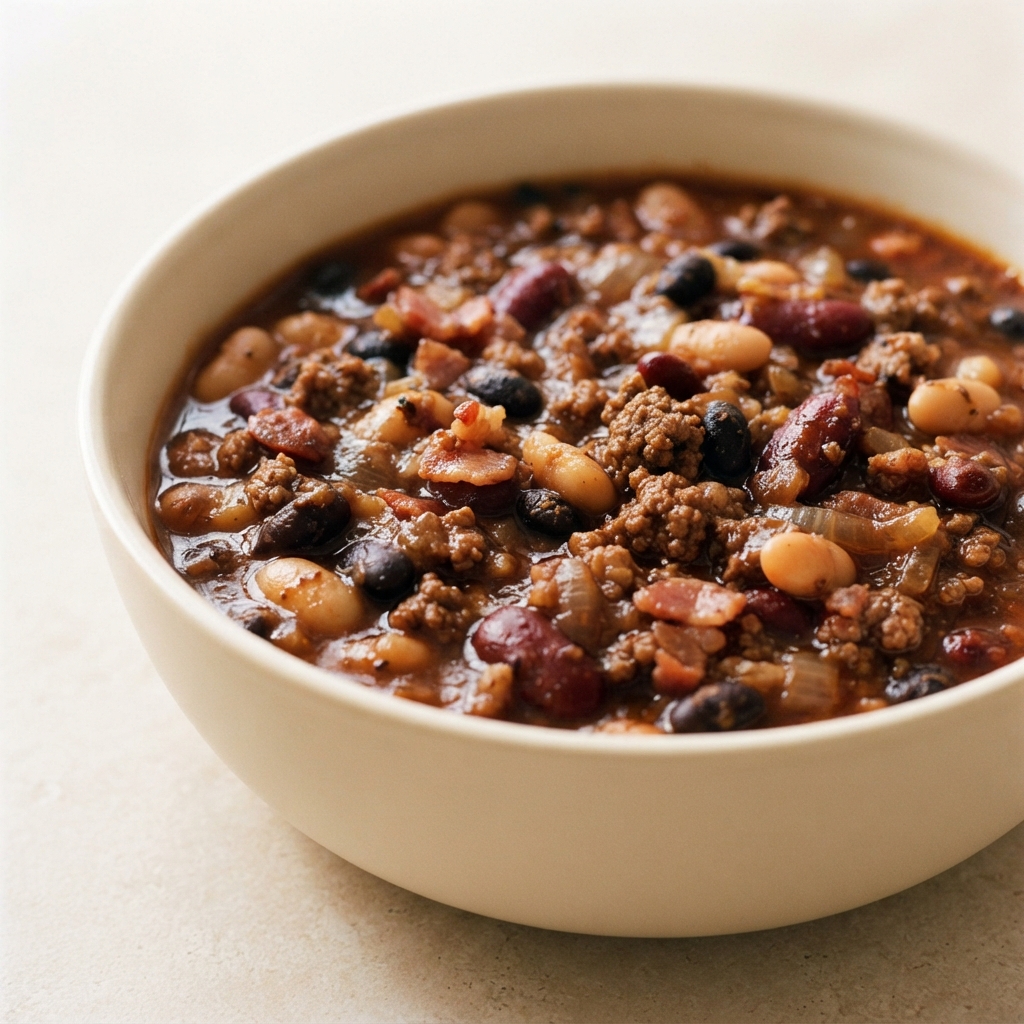 Baked Beans with Beef