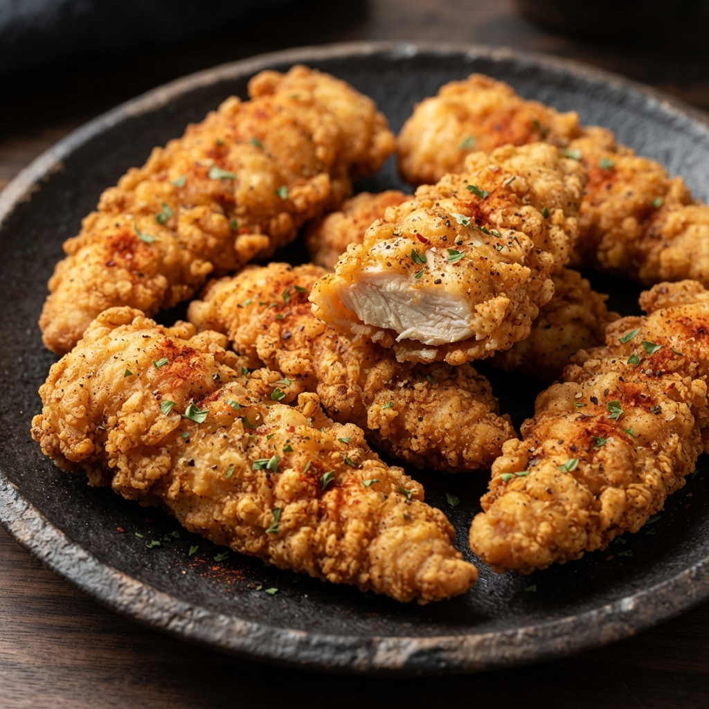 Crispy Air-Fried Chicken Tenders