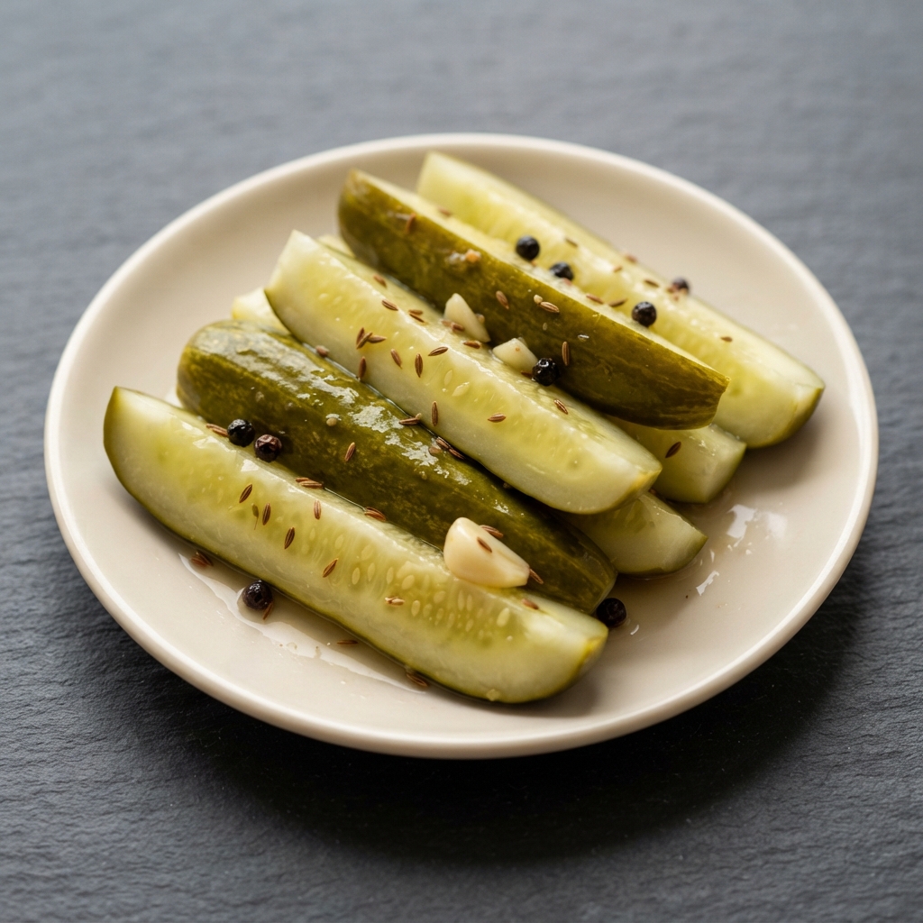 Chilled Garlic-Dill Pickle Spears