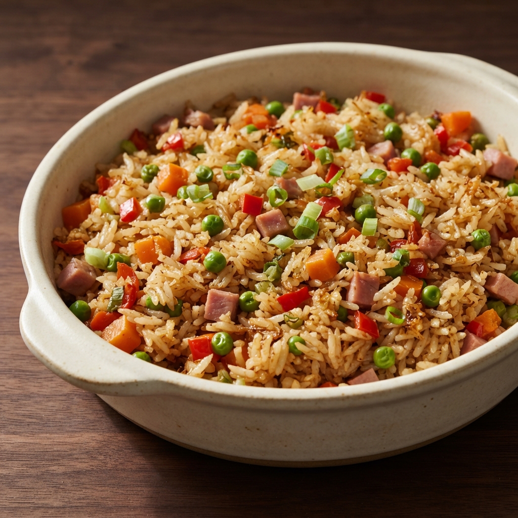 Baked "Fried" Rice