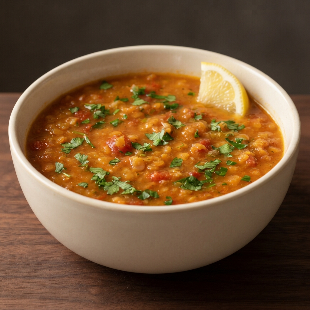 Plant-Based Turkish Red Lentil Soup