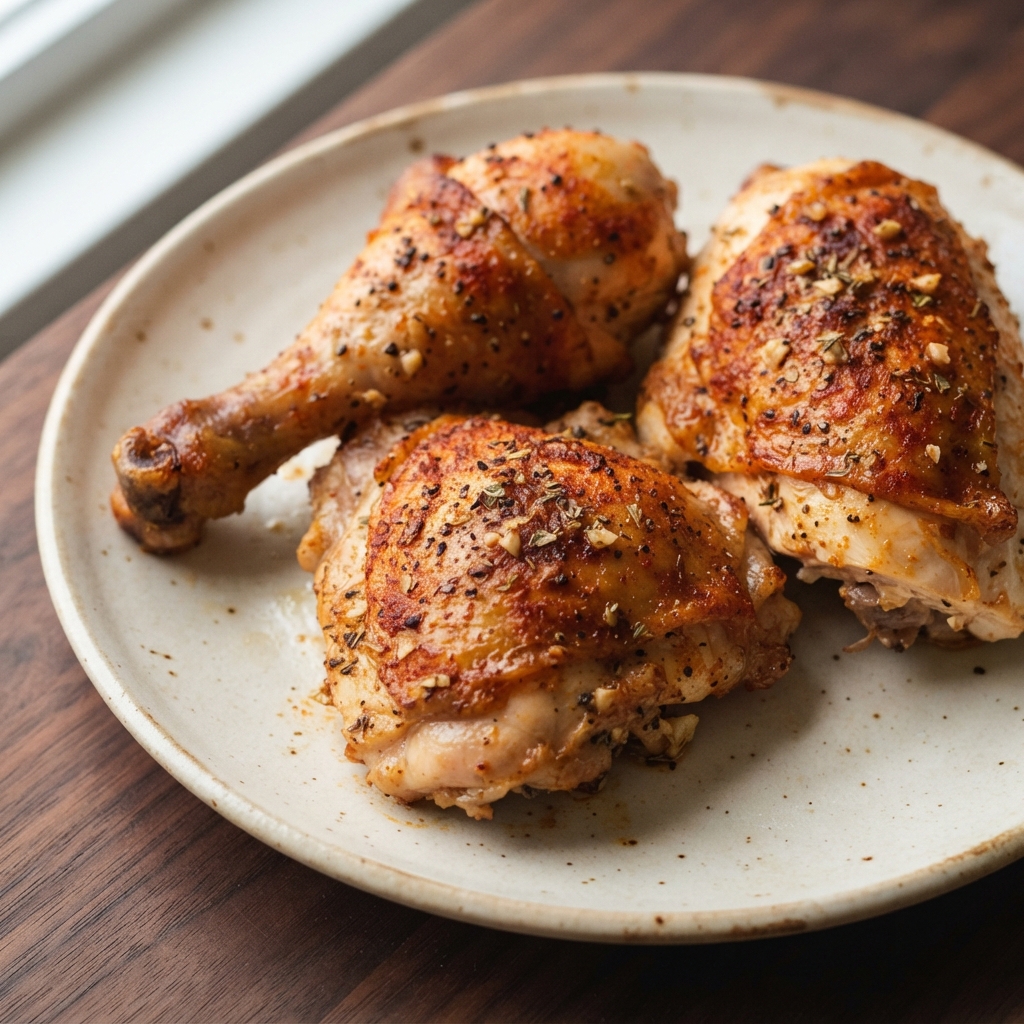 Sicilian-Style Roasted Chicken Pieces