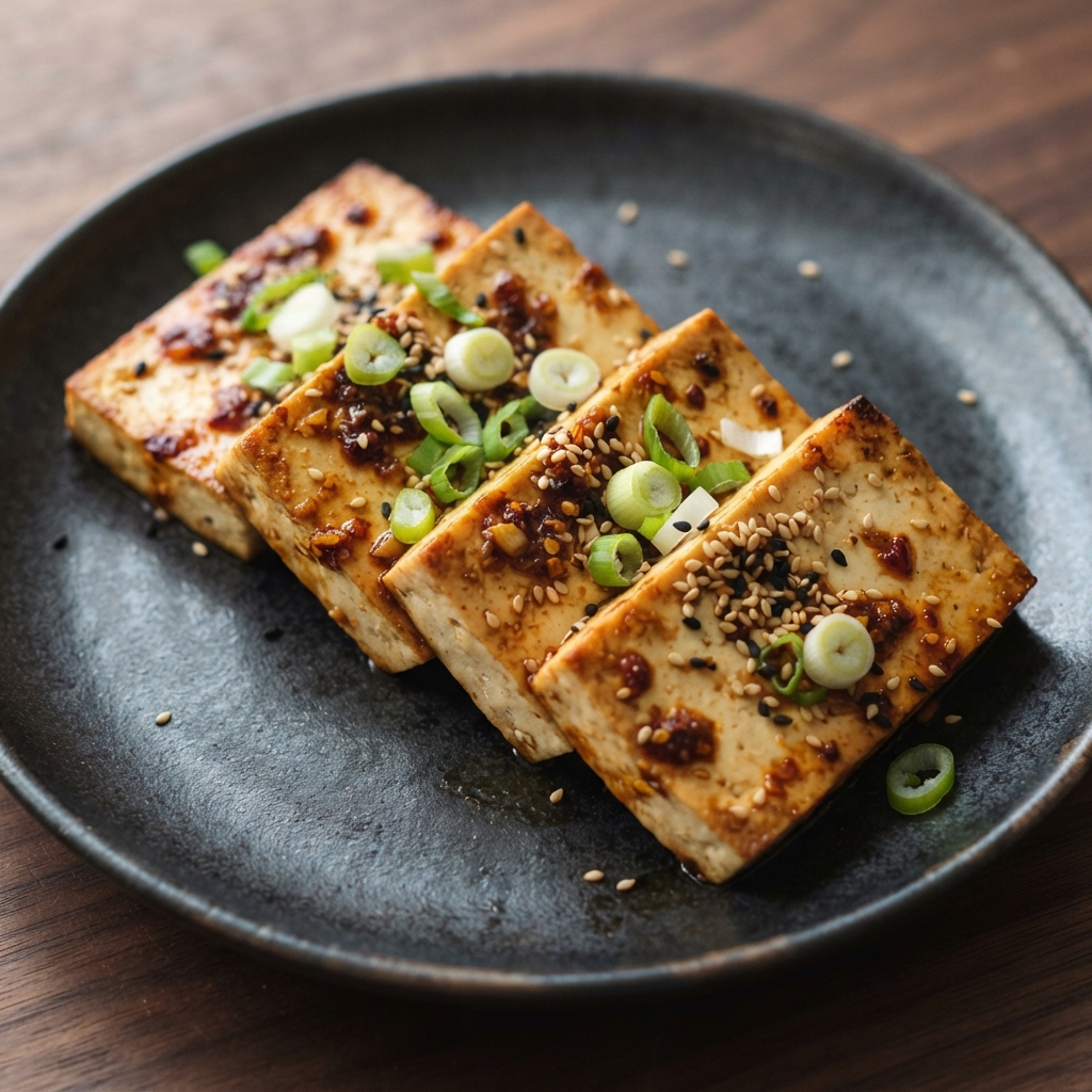Baked Tofu Slices
