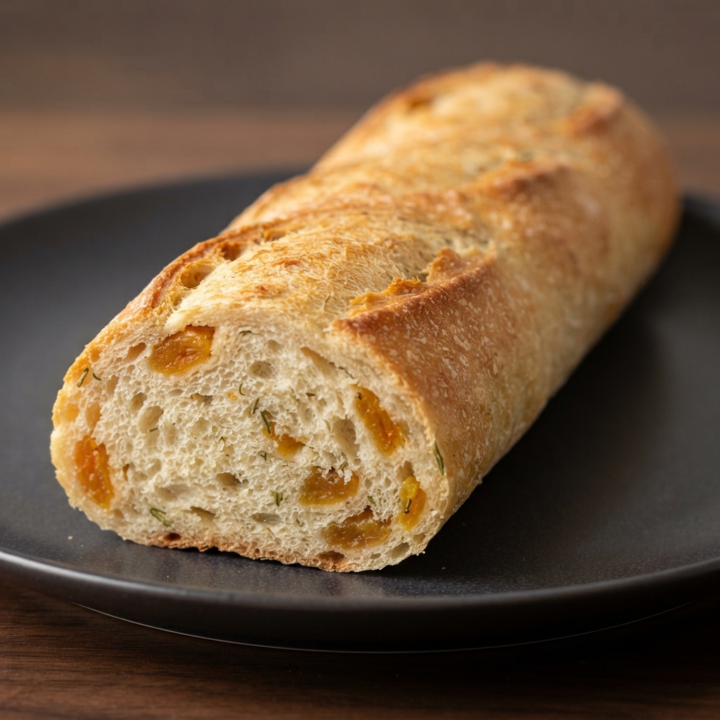 French Loaf with Rosemary and Apricots