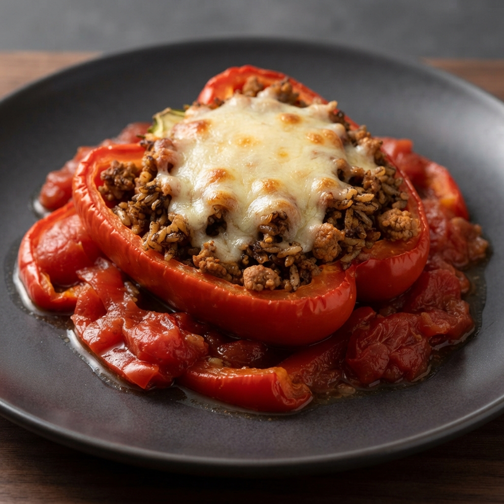 Lively Turkey-Stuffed Bell Peppers
