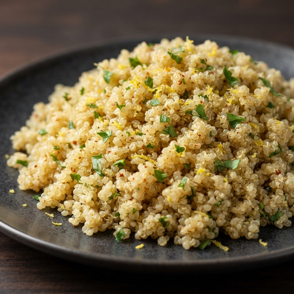 Zesty Lemon and Herb Quinoa Pilaf
