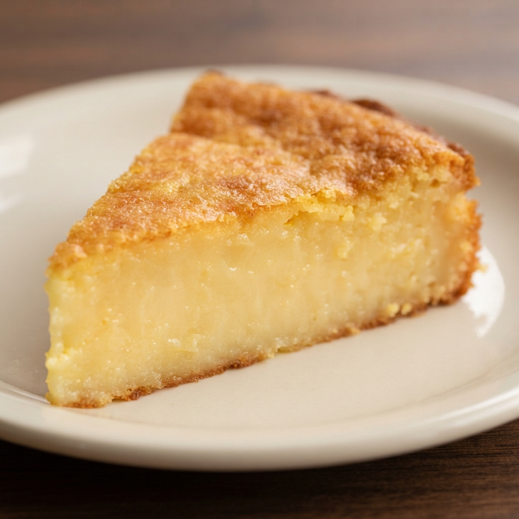 Cremoso Bolo de Fubá Simples (Creamy Cornmeal Cake)