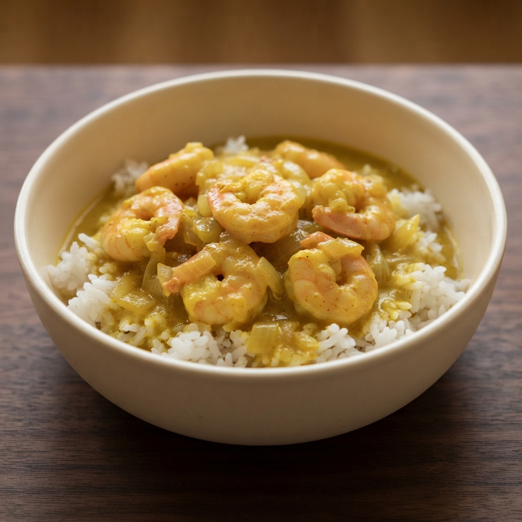 Shrimp Curry (My Dear Mudder’s Take)