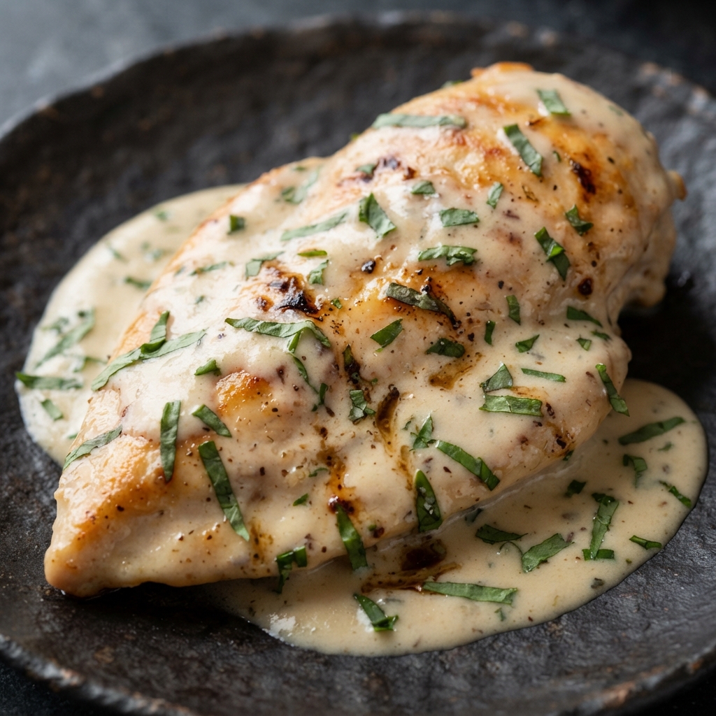 Creamy Dijon Chicken with Fresh Tarragon