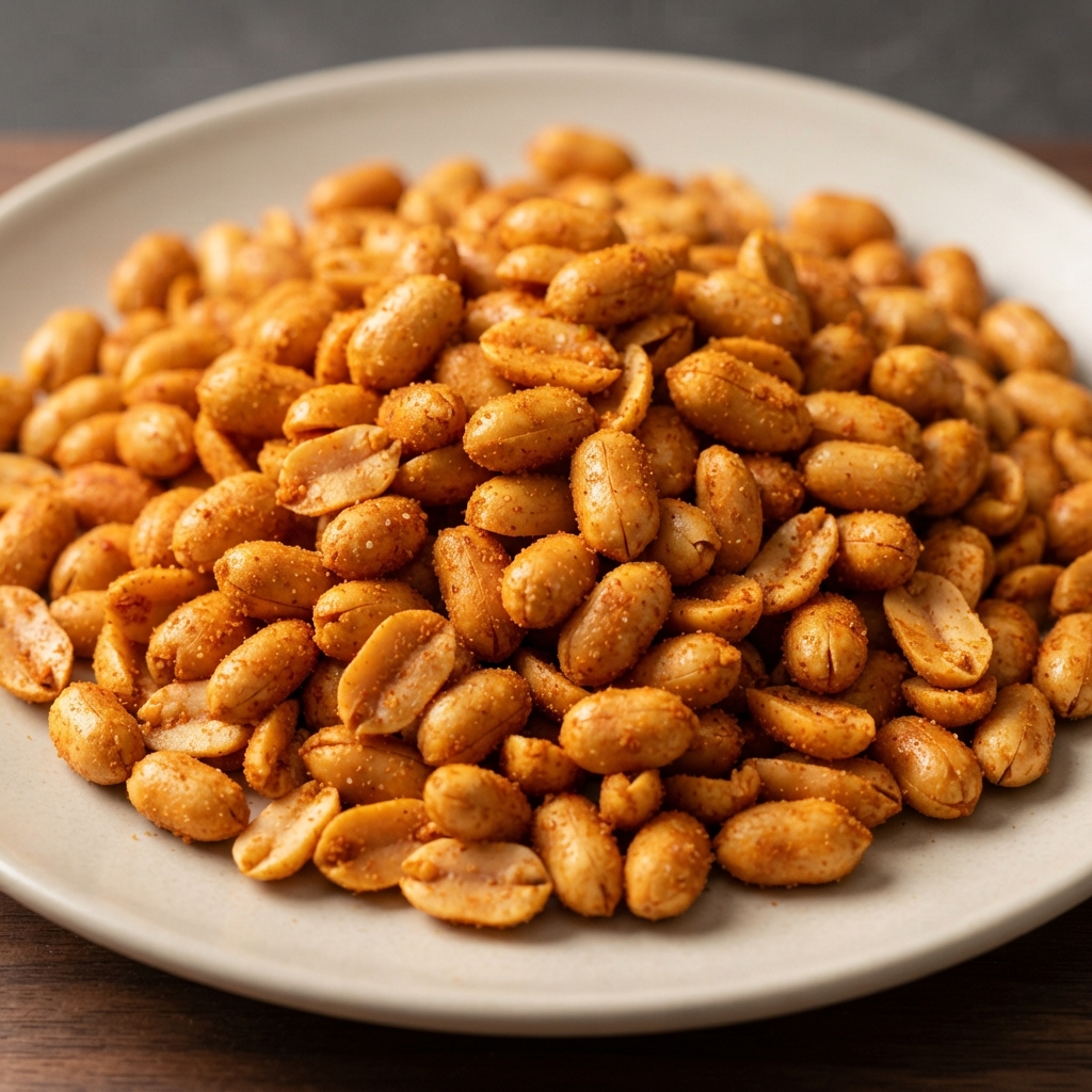 Air-Fried Chili Old Bay Peanuts