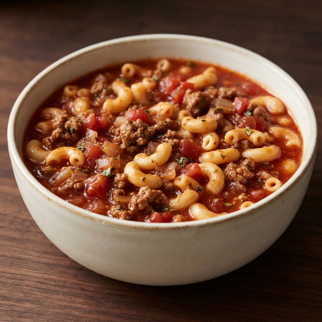Homestyle Beef and Macaroni Goulash