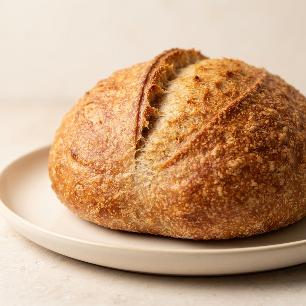 Sourdough Loaf Baked in the Air Fryer
