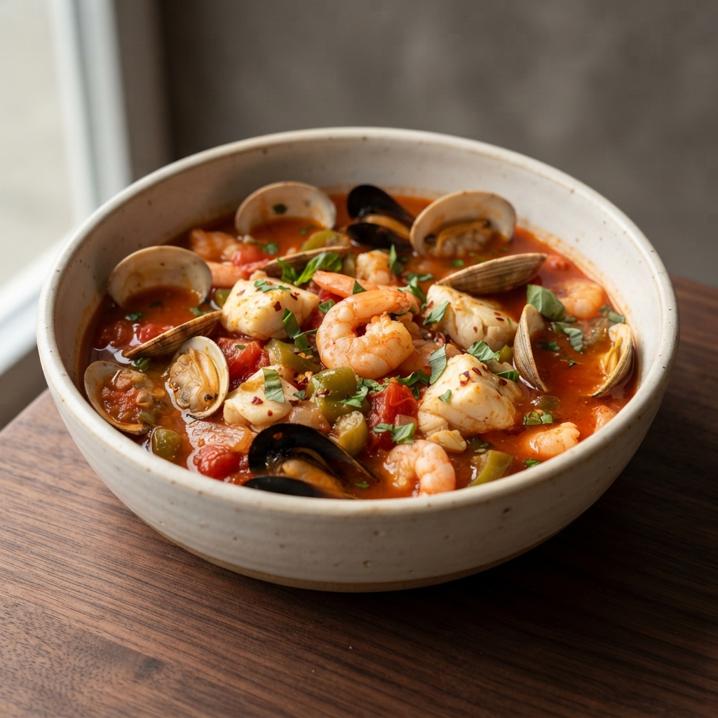Wharf-Style San Francisco Cioppino