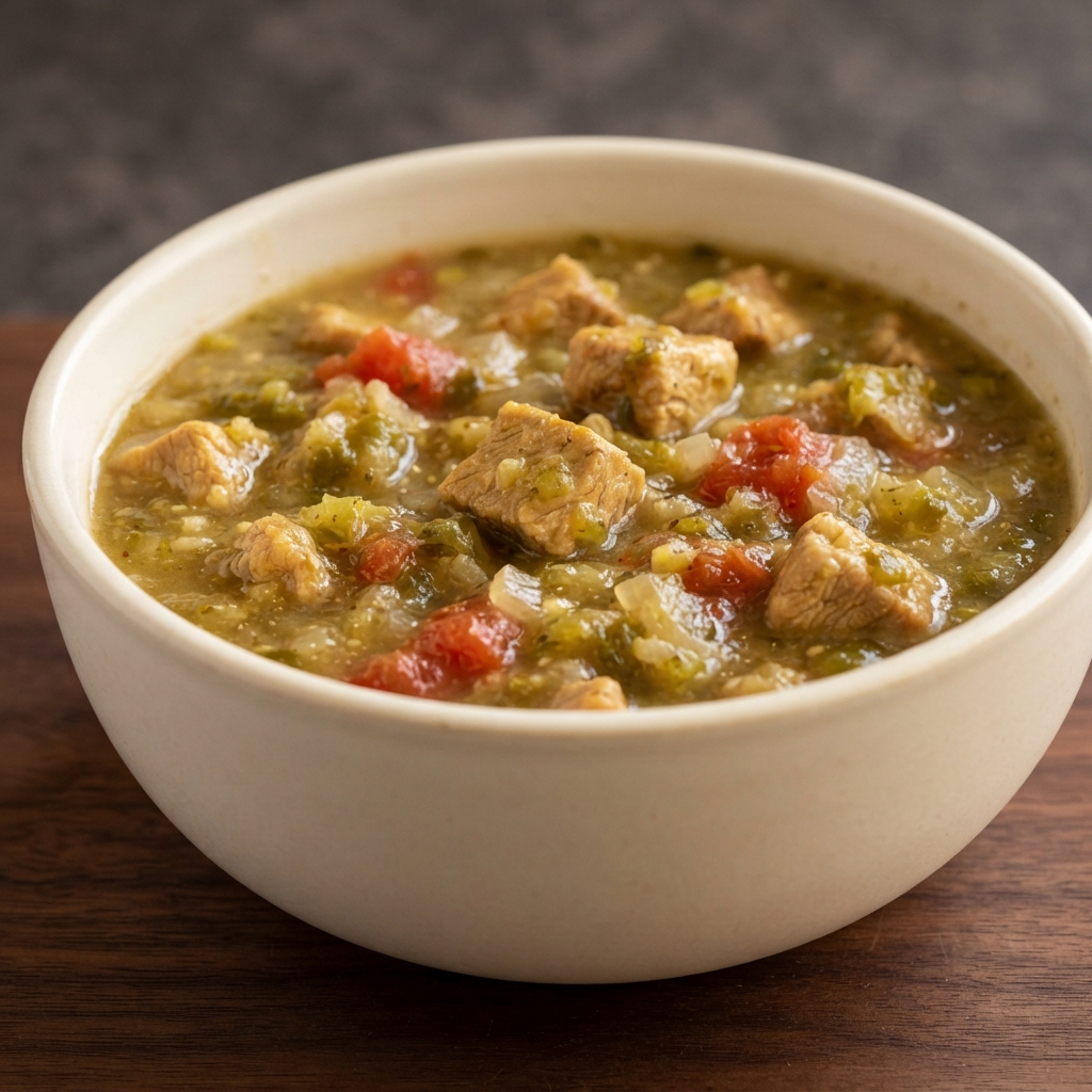 Colorado-Style Pork Green Chile (Chile Verde)