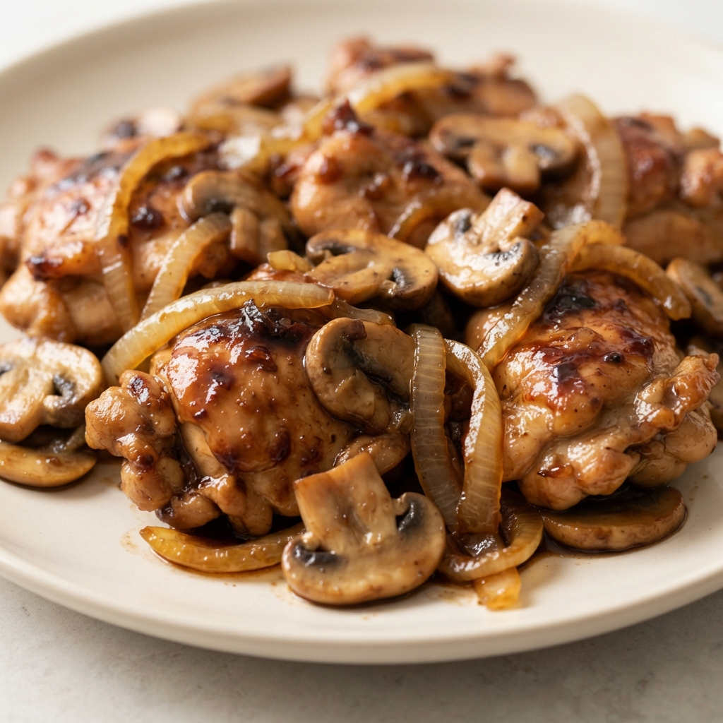 Chicken with Balsamic Glaze