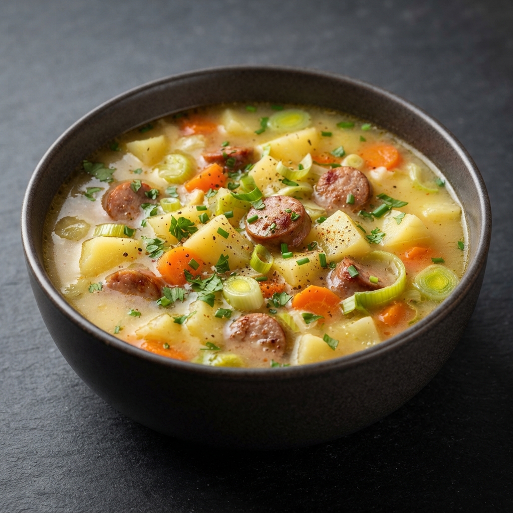 Bavarian-Style Kartoffelsuppe (Hearty Potato Soup)